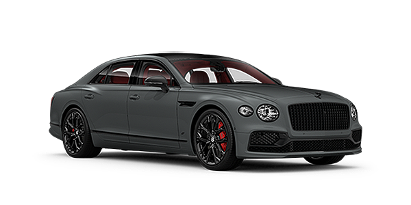 Bentley Riyadh Bentley Flying Spur S front three quarter in Cambrian Grey paint