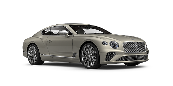 Bentley Riyadh Bentley GT Mulliner coupe in White Sand paint front 34