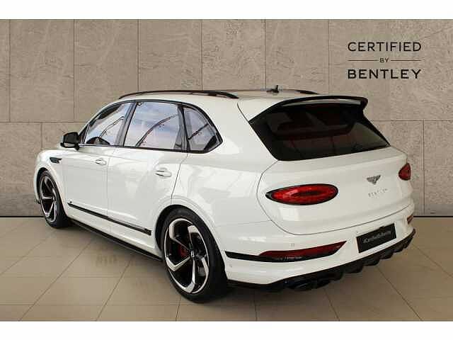 2:Bentley Bentayga S V8, SUV, Glacier White, Bentley Riyadh