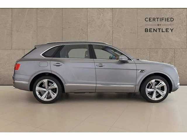 4:Bentley Bentayga V8, SUV, Silver Tempest, Bentley Riyadh